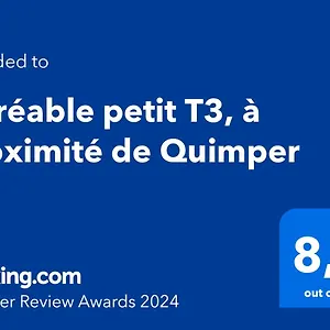  Appartamento Agreable Petit T3, A Proximite De Quimper